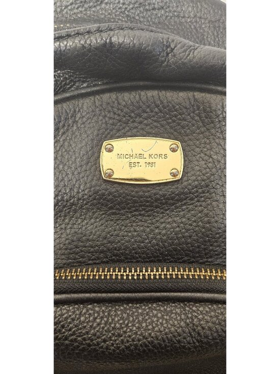Authentic Michael Kors Abbey Medium Pebbled Leather Backpack–ITEM #2397 main image 9